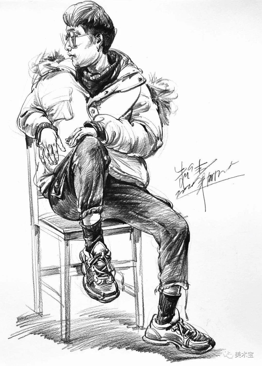 美术宝超级名师朱维——从动画专业到速写专长,他的作品中到底蕴含了