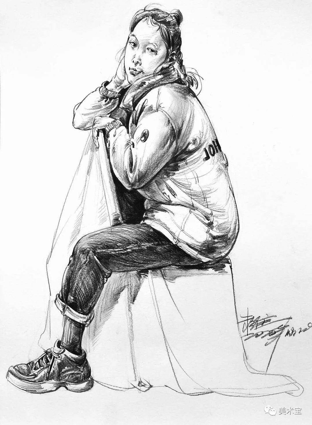 美术宝超级名师朱维——从动画专业到速写专长,他的作品中到底蕴含了