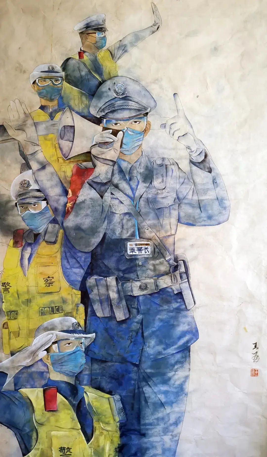 黄桐熊一位湖北籍民警的元宵战疫