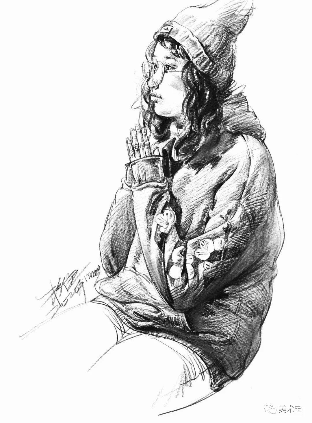 美术宝超级名师朱维——从动画专业到速写专长,他的作品中到底蕴含了