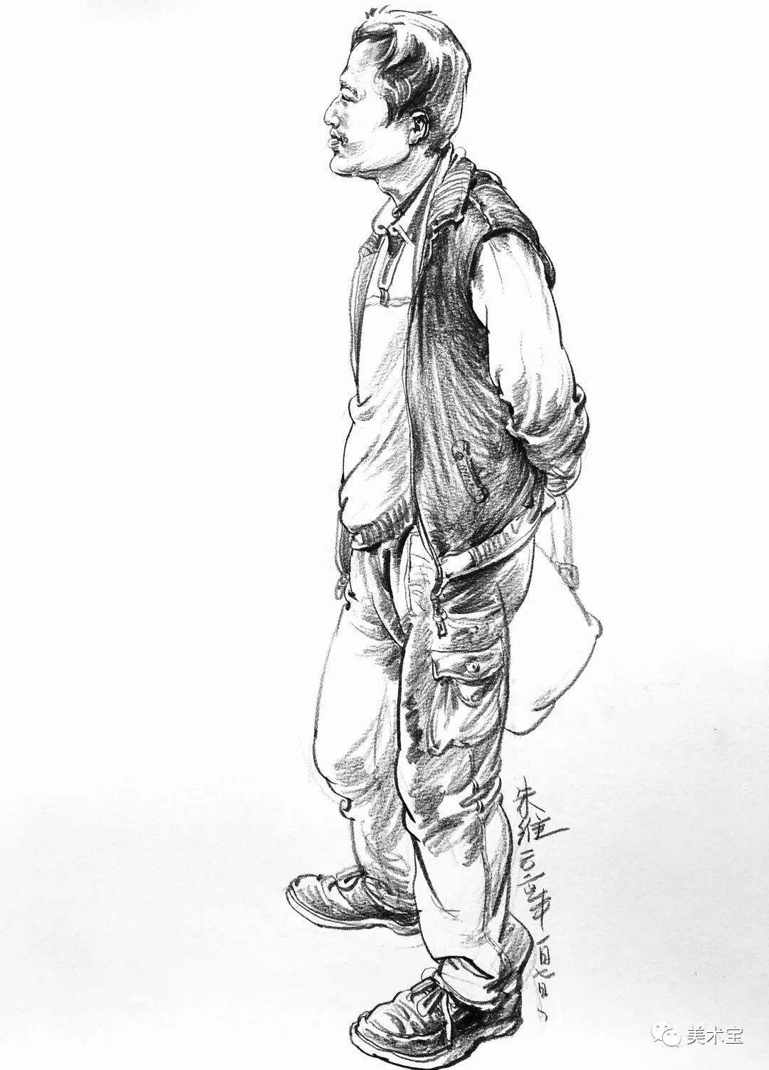 美术宝超级名师朱维——从动画专业到速写专长,他的作品中到底蕴含了