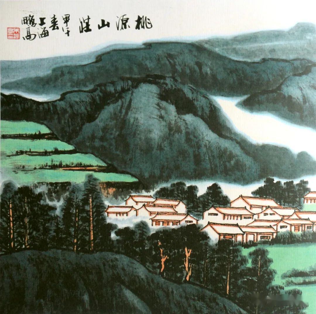 博林典藏系列三十九朱鹏高西部山水画衍射出的时代光芒