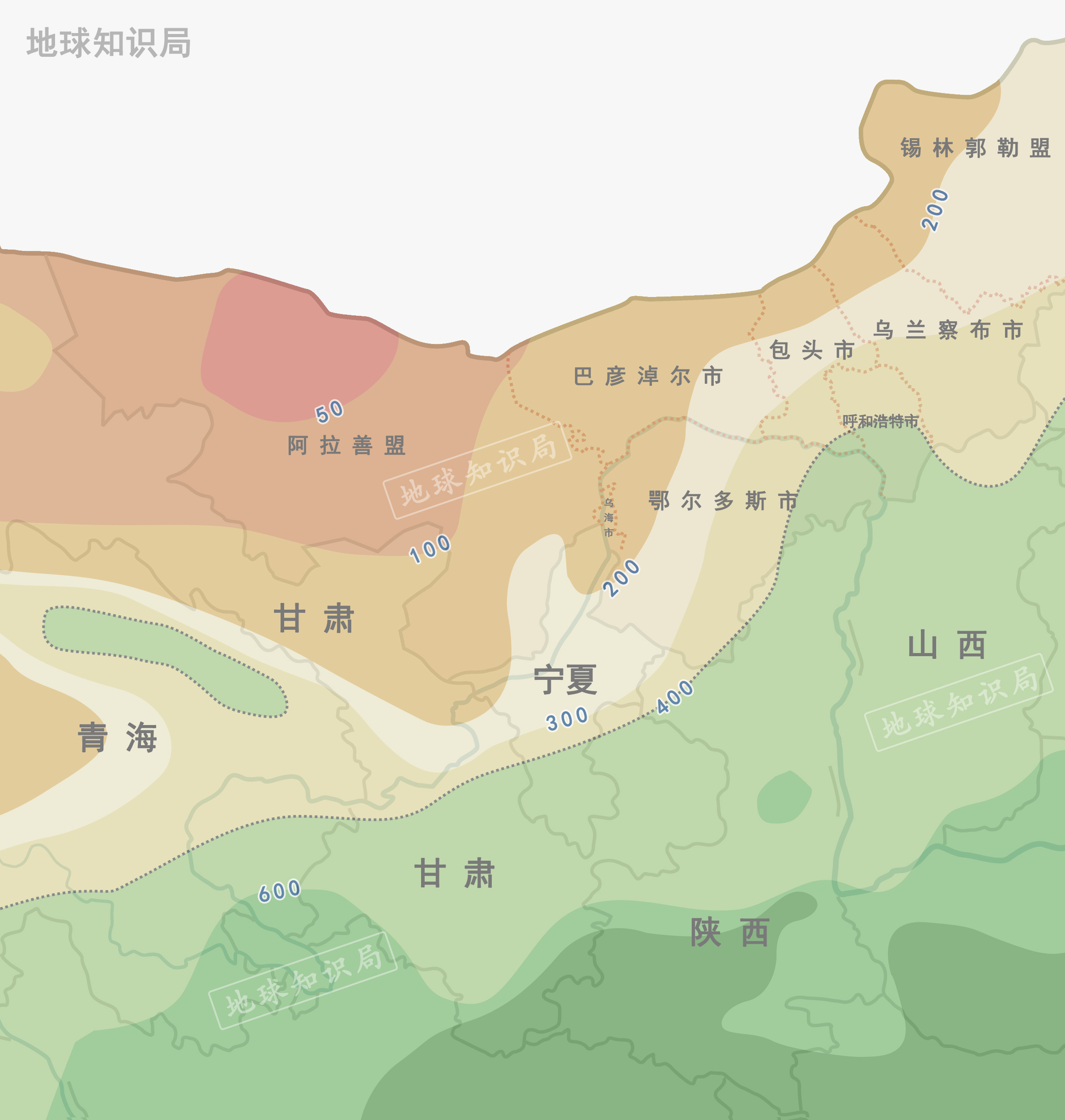 分层设色地形图定义图片