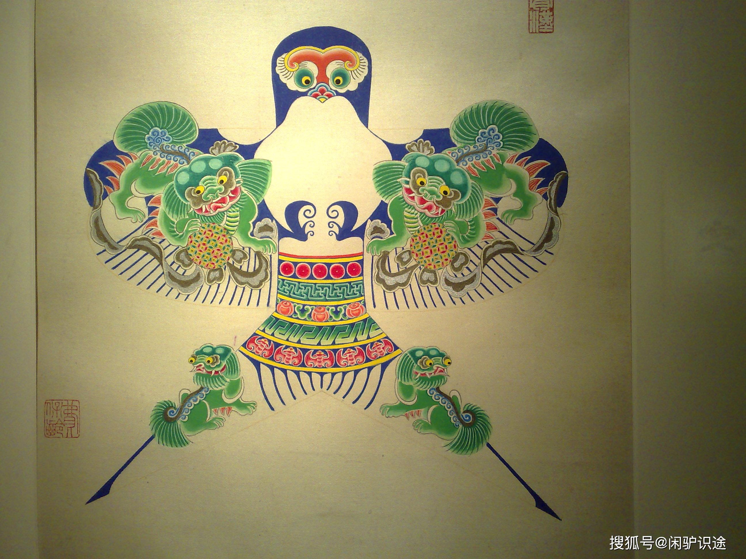 风筝是由古代汉族劳动人民发明于中国东周春秋时期,至今已2000多年.