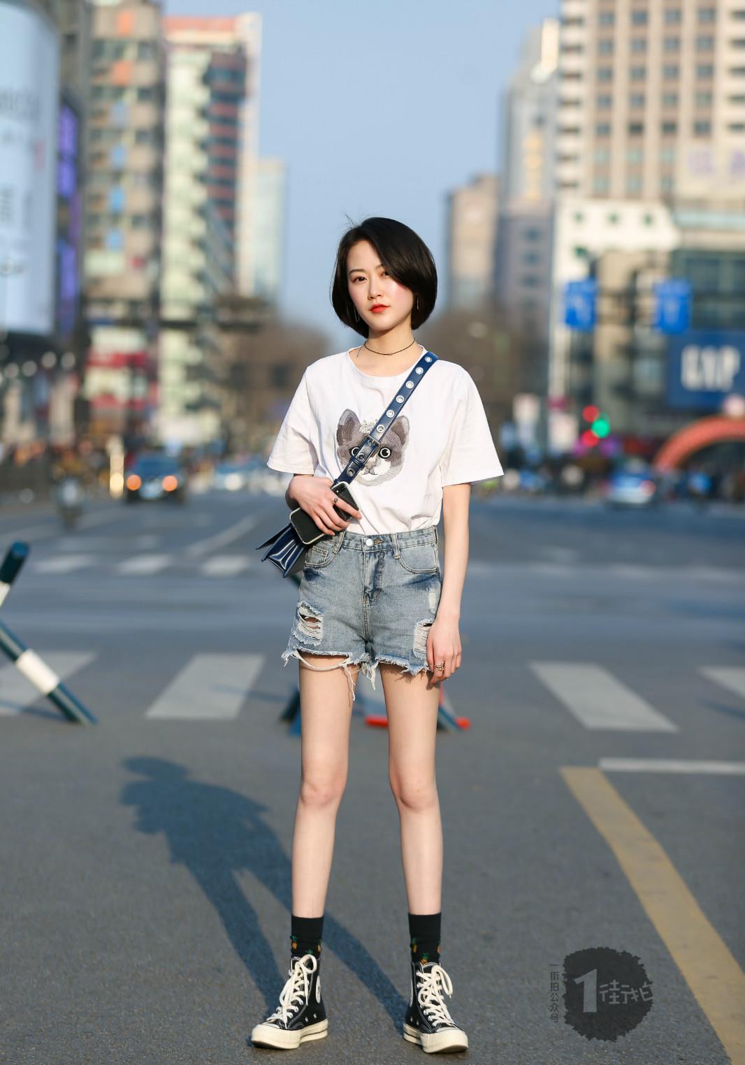 原创150cm小个子这么穿,脖子以下就真的都是腿了!