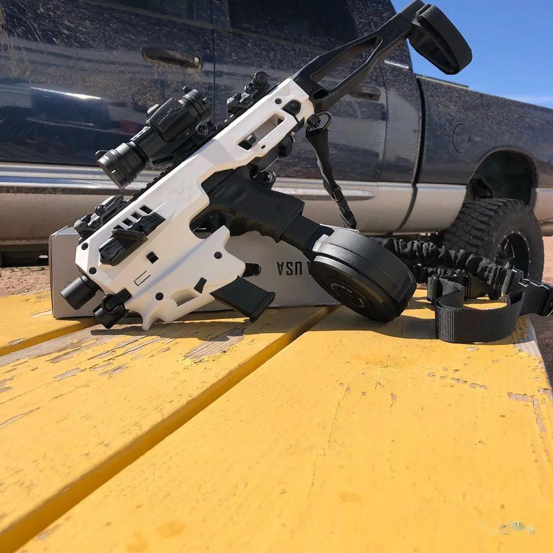 成人大玩具caa公司mck手枪卡宾转换套件美图以前的microroni