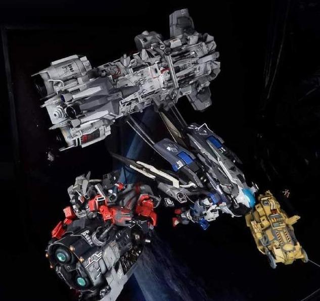 00q高达酷炫宇宙场景制作"back to the homeland"