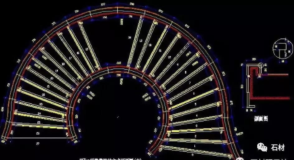 弧形大理石楼梯的14种款式及实例