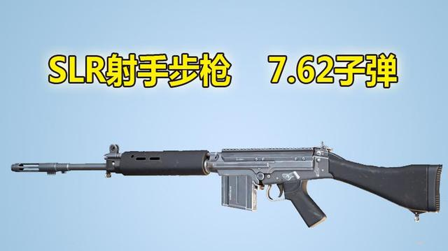 和平精英中谁是最强射手步枪mk14称王sks惜败slr只排第三