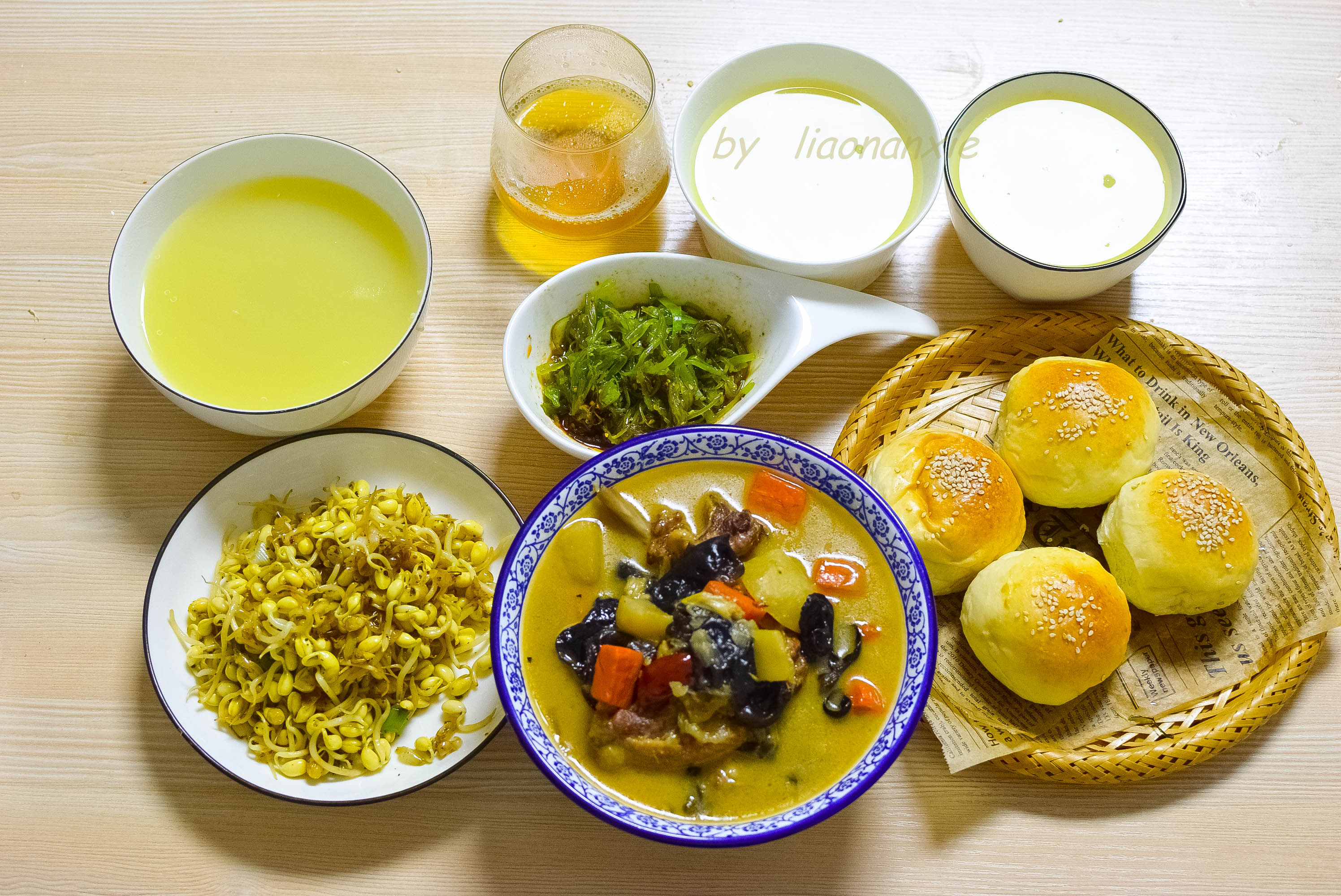 晒我家晚饭,6天不重样,从来都不叫外卖,随手一做就很丰富_晚餐