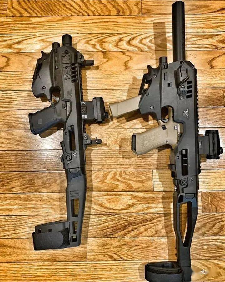 成人大玩具caa公司mck手枪卡宾转换套件美图以前的microroni