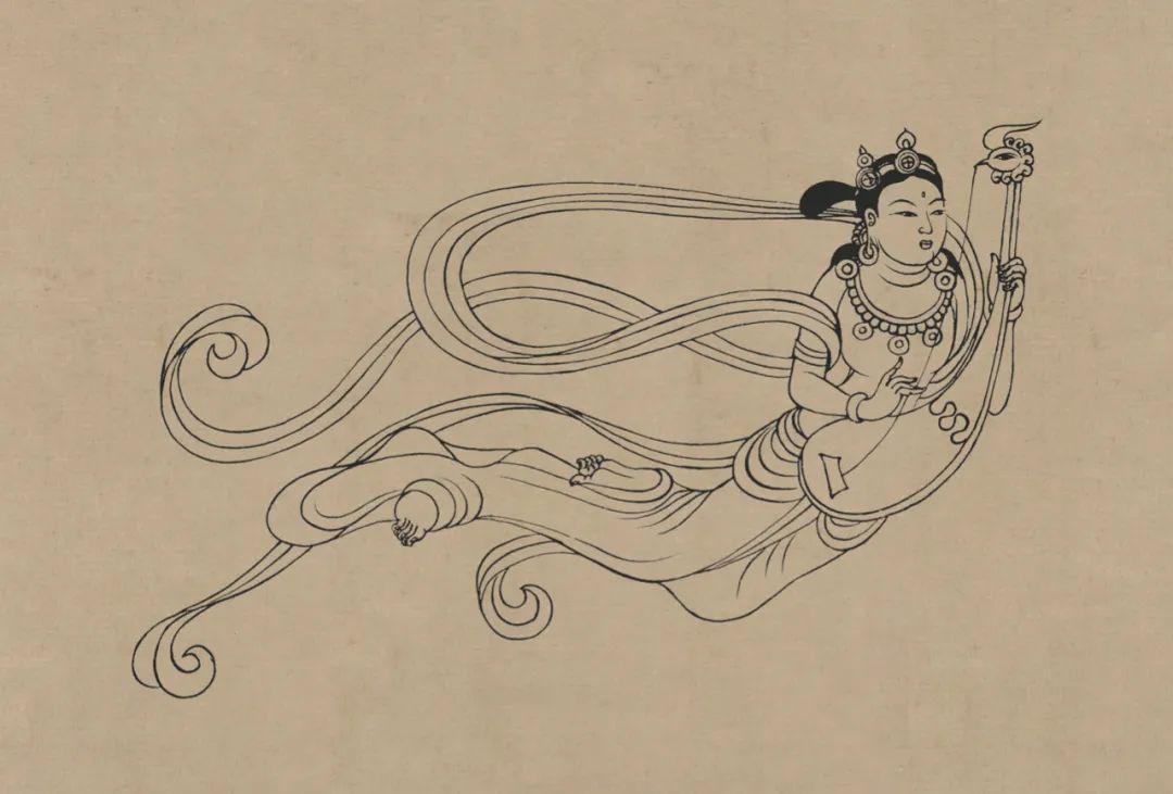 敦煌线描感受律动之美