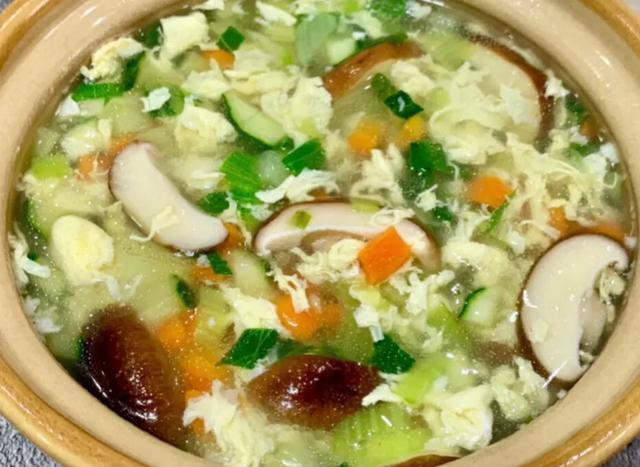 低脂美味芙蓉鲜蔬汤简单易学