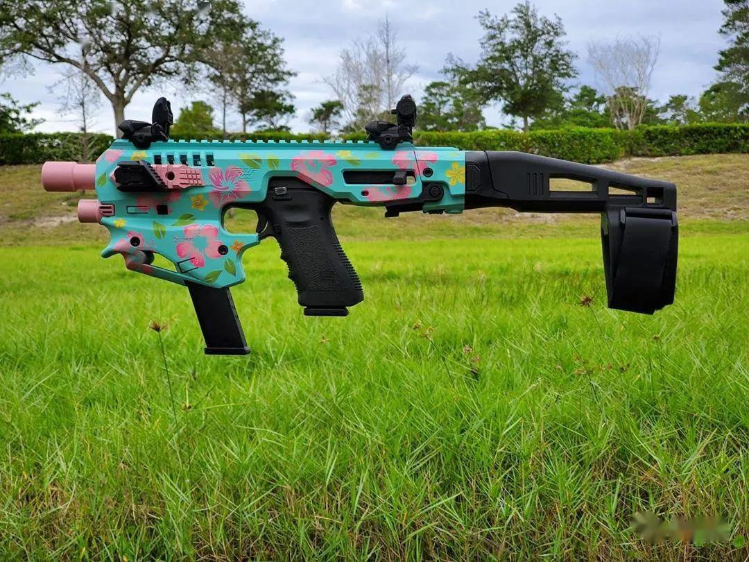 成人大玩具caa公司mck手枪卡宾转换套件美图以前的microroni