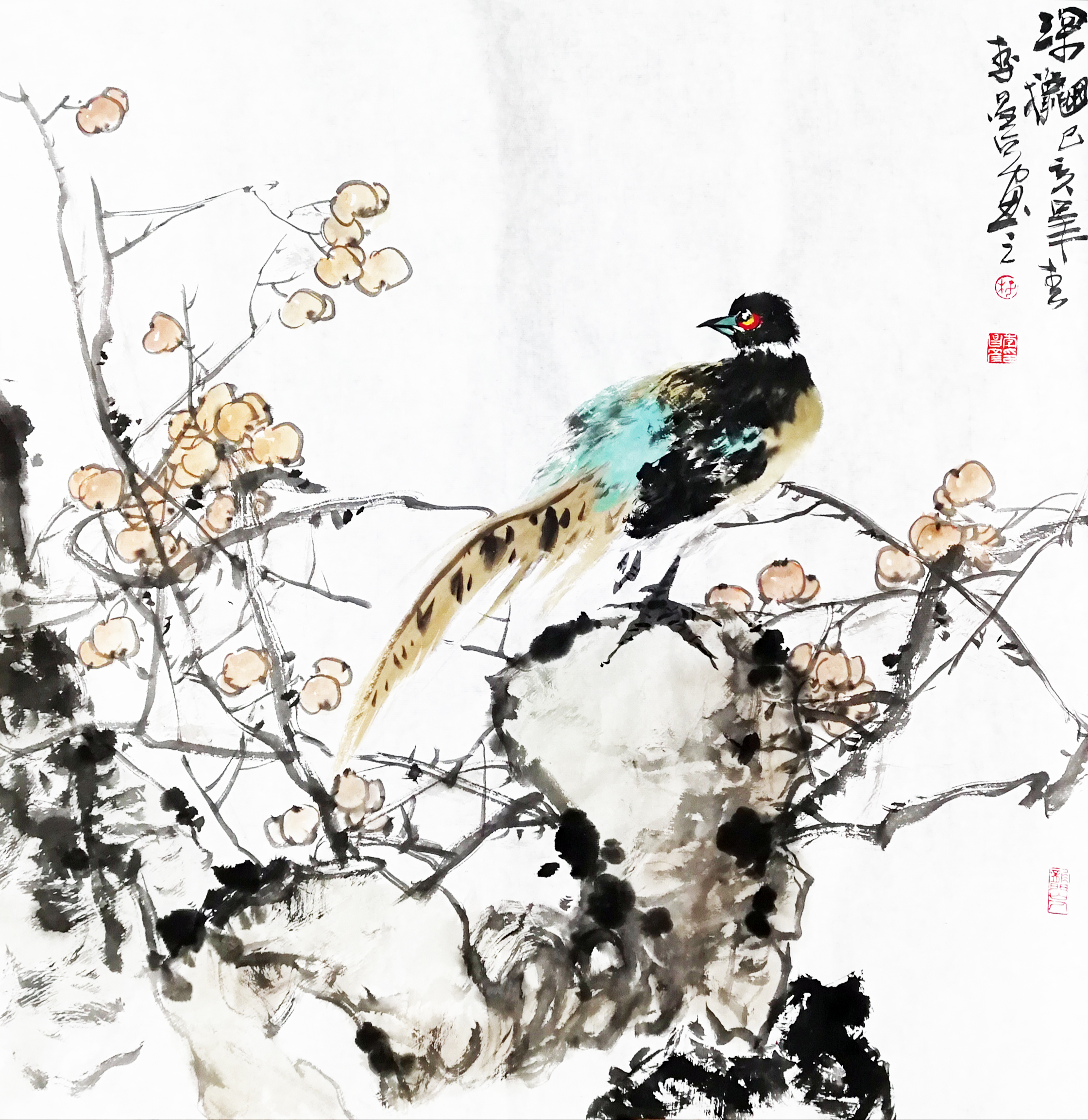 李昌彦花鸟画图片