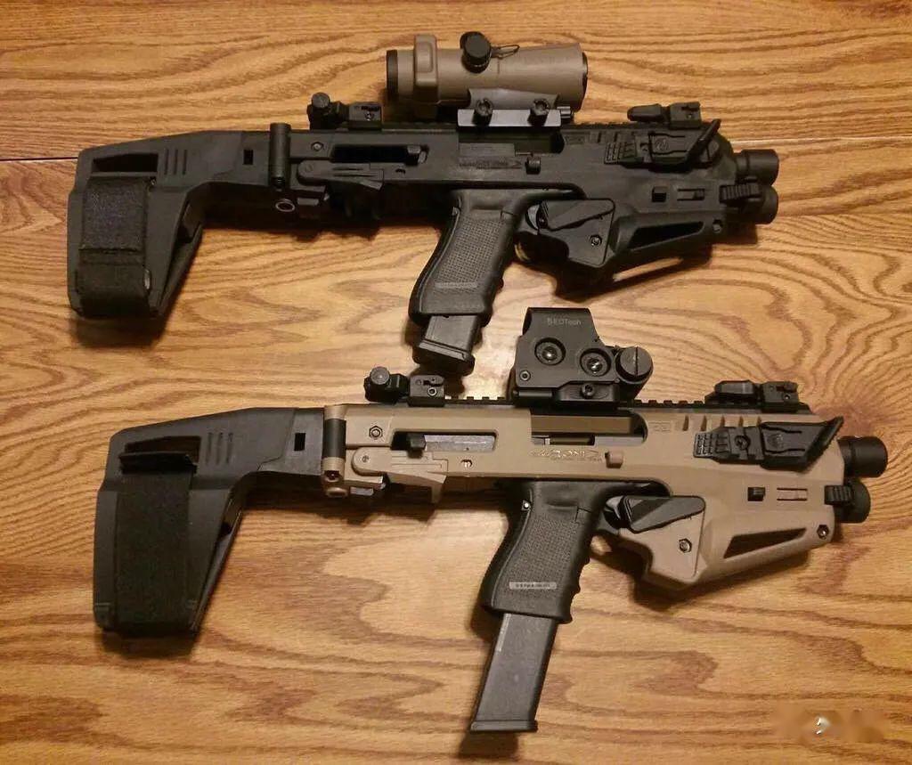 成人大玩具caa公司mck手枪卡宾转换套件美图以前的microroni