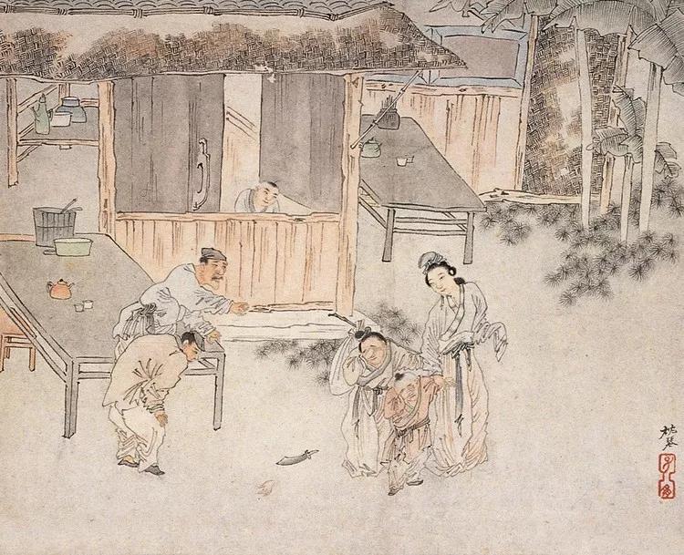 悦心赏析苏六朋清朝都市百姓的市井生活