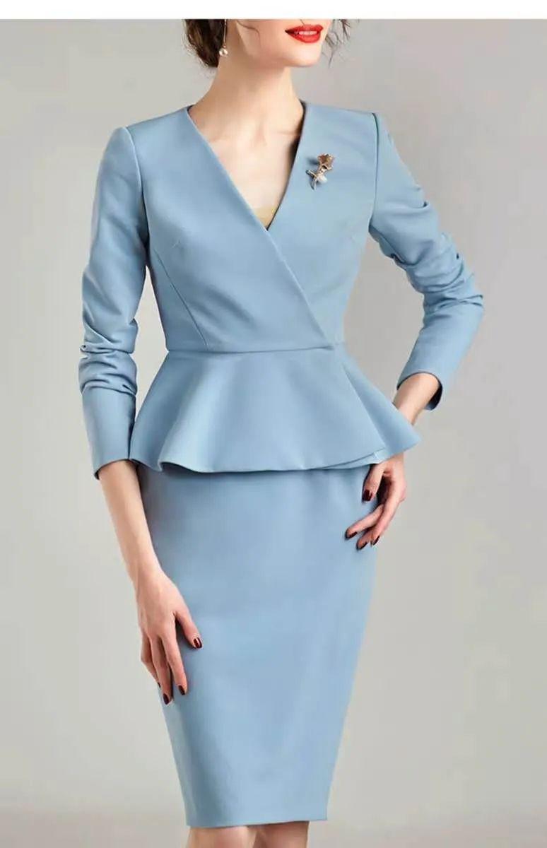 优雅风格职场装拒绝老气与土气穿出温柔的力量感