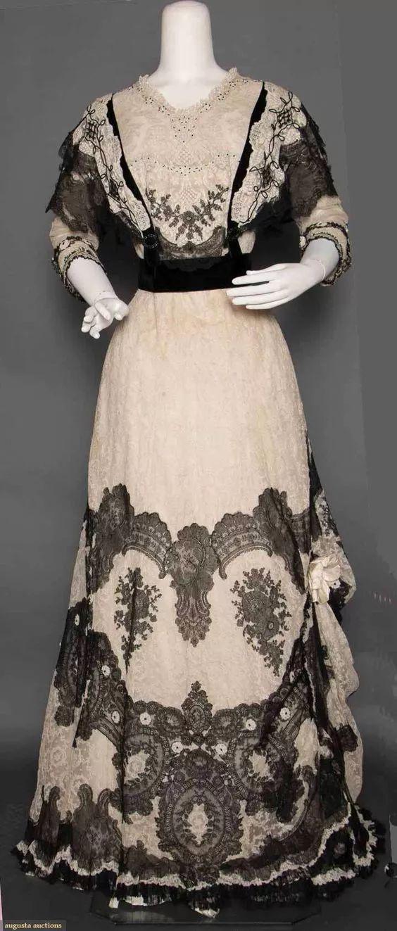 法国17世纪开始生产的经典蕾丝,chantilly lace 尚蒂伊蕾丝