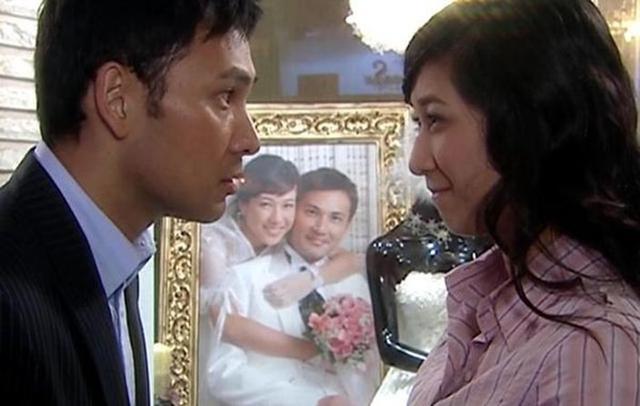 《法证先锋》中,"高彦博"欧阳震华和"梁小柔"蒙嘉慧,化验师高彦博与