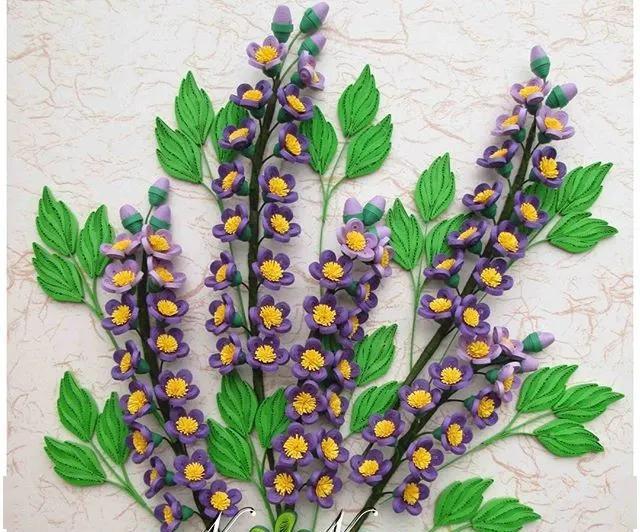 让佩服的彩纸条组合每一朵都很精致diy衍纸手工附3款教程