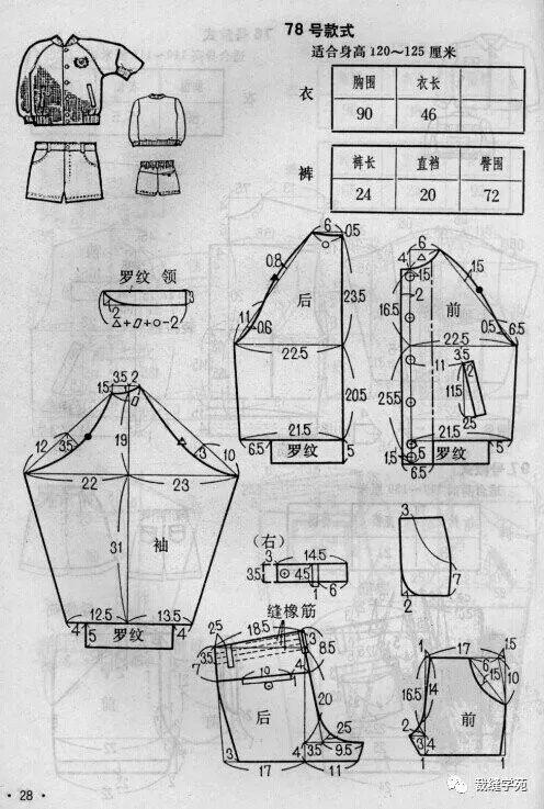 棒球服的裁剪方法图解图片