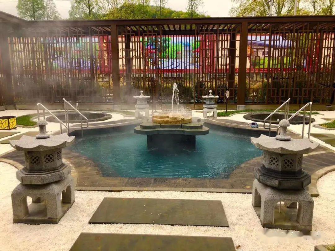 勉县九昱汉水温泉试营业