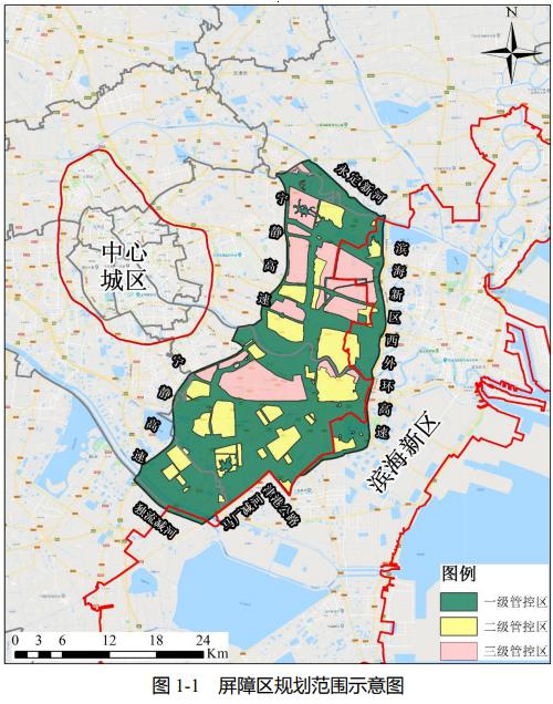 定了天津中心城區與濱海新區雙城之間規劃出爐