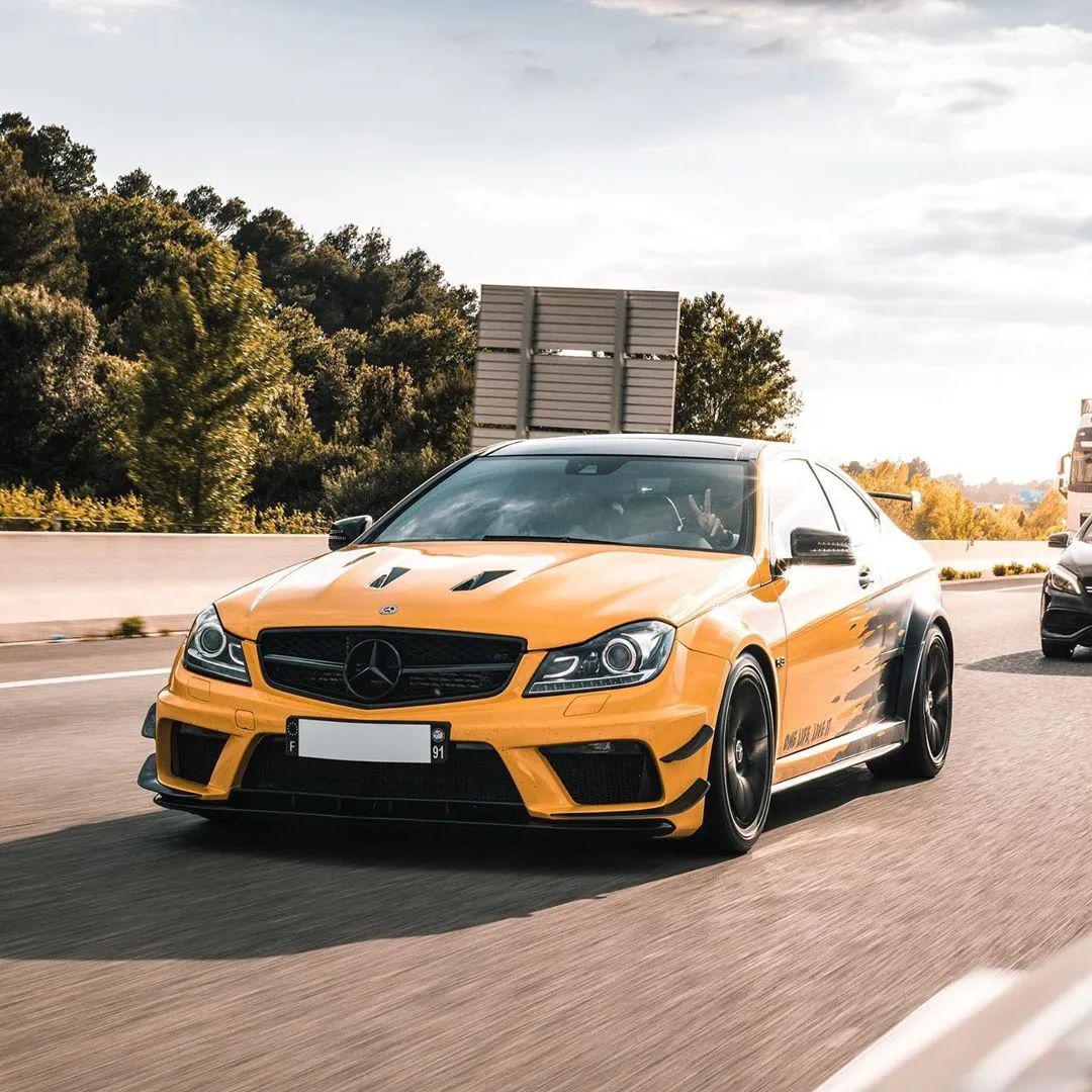 灵感与启发奔驰c级w204instagram改装集