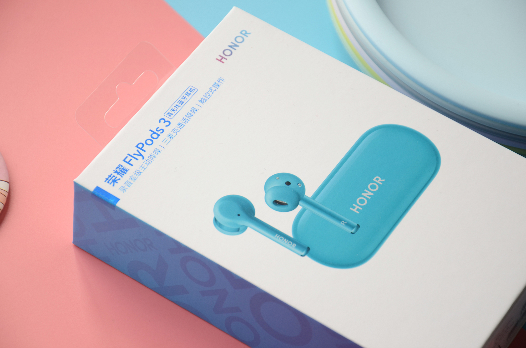 荣耀flypods 3评测:双重主动降噪设计,给你一个安静的听歌环境_耳机