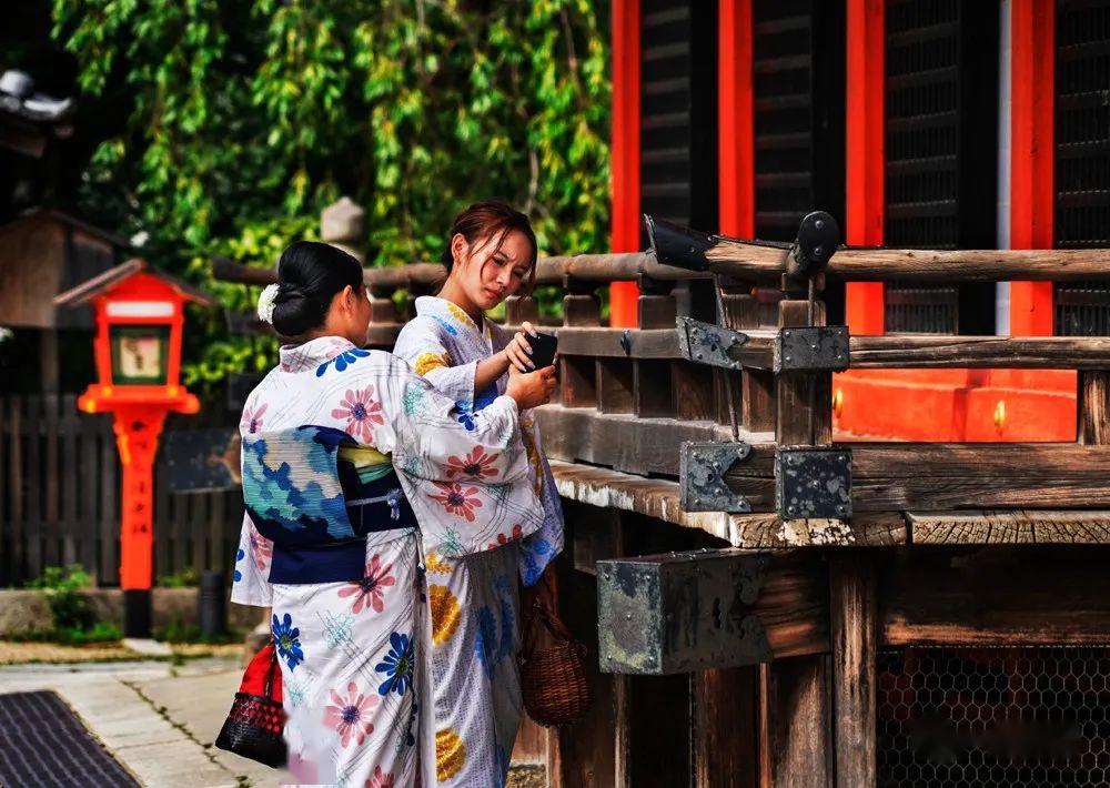 一仝摄影八坂神社日本著名神社古迹彰显中国风
