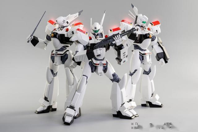 经典机动警察英格拉姆2号·3号组合模型公开 酷炫一机两用