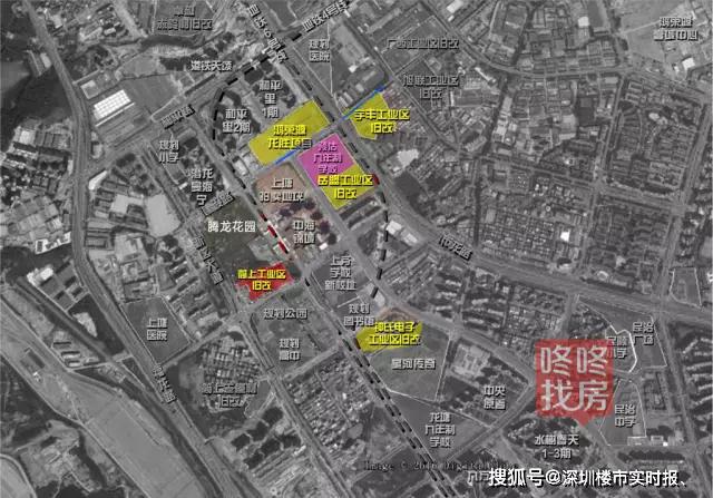 龙华拍卖地块可真牛! 6大旧改助力上塘蜕变