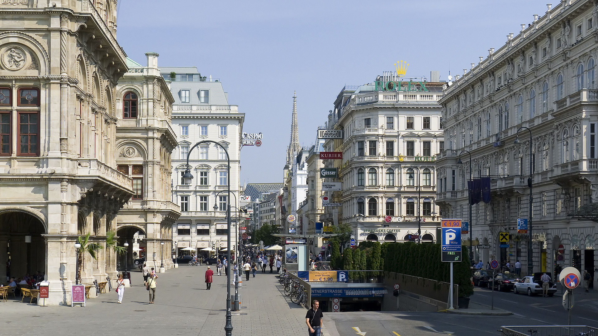 欧洲行(67)多姿多彩的维也纳街景