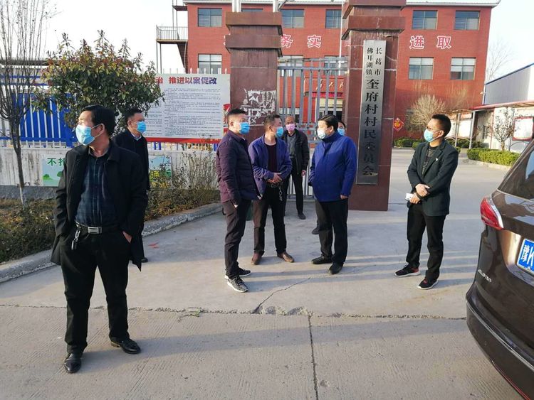 市委常委常务副市长郭俊涛到佛耳湖镇督导脱贫攻坚工作