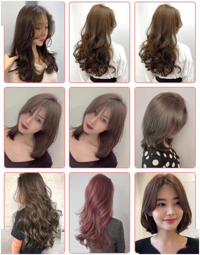 让人心动的烫染发型图册时尚显脸瘦大多数女士都适合