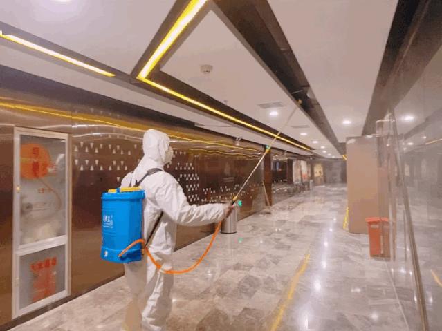 武汉首批营业商场,终于等来了_消毒