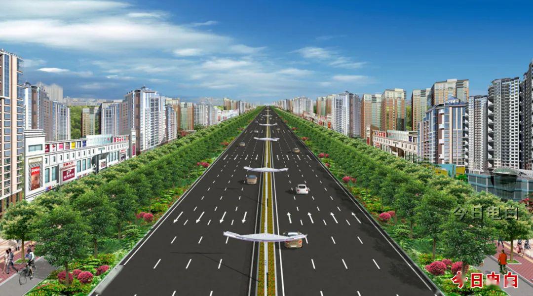电白城区交通大升级将建设和改造多条道路附效果图