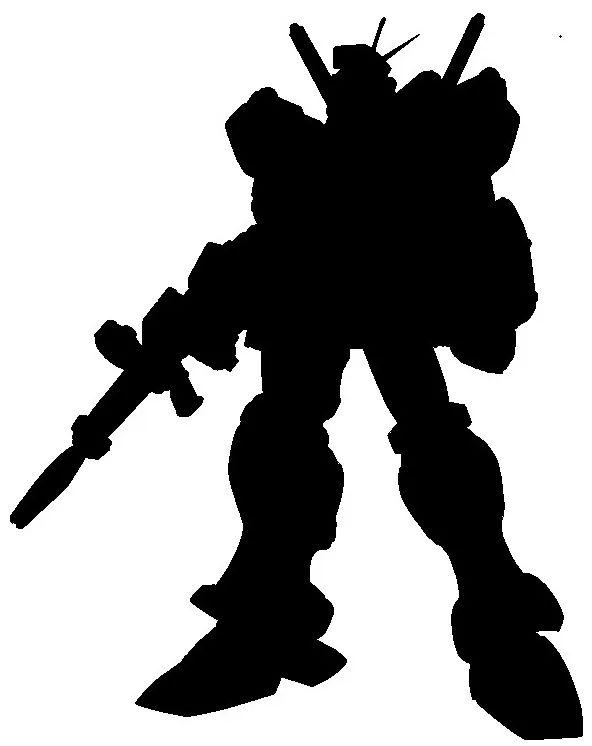 新品食玩机动战士高达gframe1167首个机体剪影公开高达试做1号机