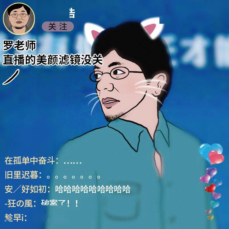 罗永浩漫画头像图片