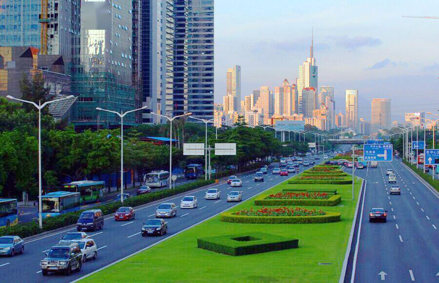 微视频愿与你相遇在深南大道的春天里