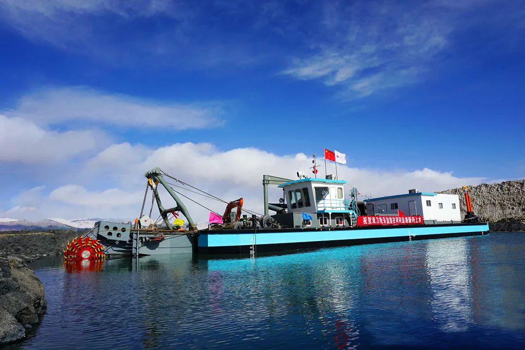 全国规模最大!陕西主流媒体报道西北院建造的现代化采盐船