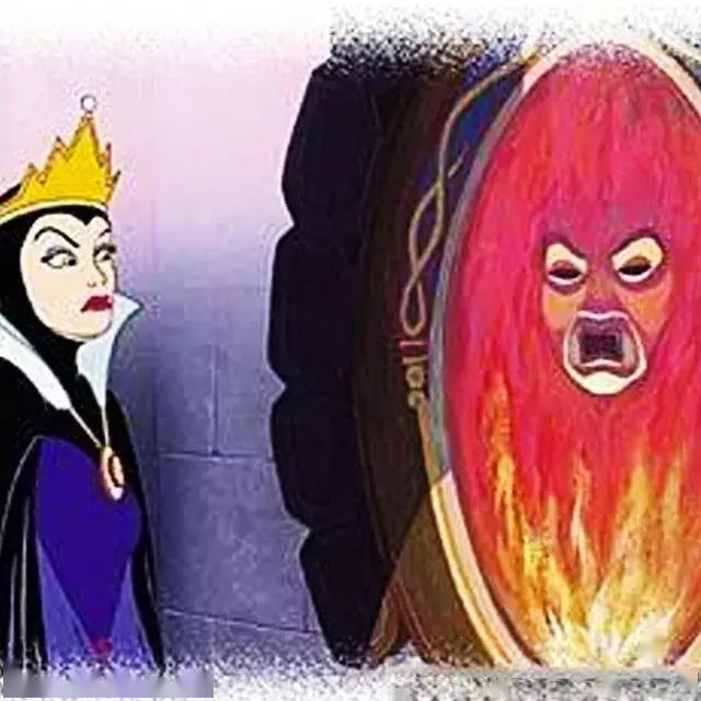 黑童话白雪公主和国王图片