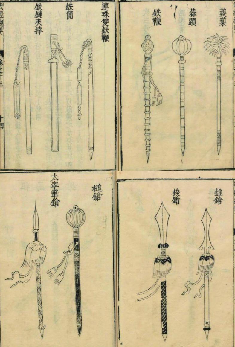 梁山好汉的七种武器,在宋朝兵书上有图谱,鲁智深的兵器像什么?