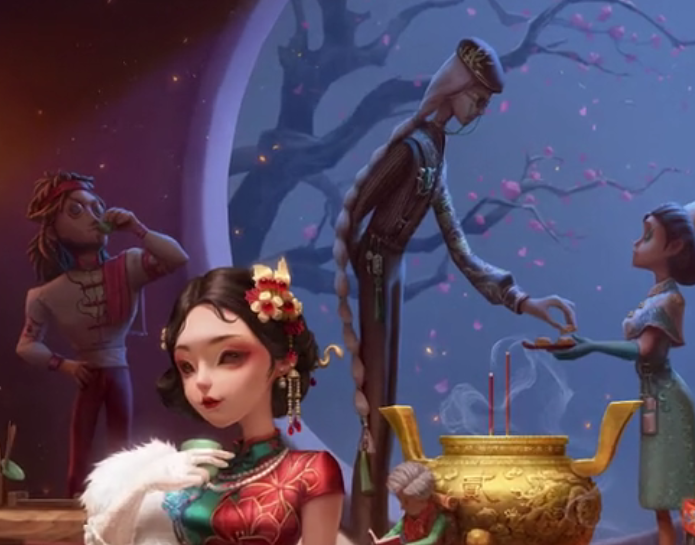 第五人格:新皮肤又要上线,这么美的搭配不是红蝶吗?