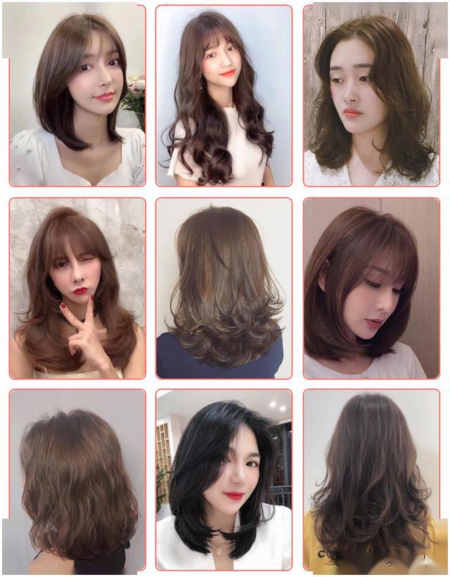 让人心动的烫染发型图册时尚显脸瘦大多数女士都适合