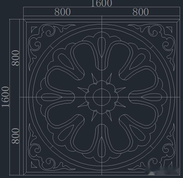 cad地面拼花图案怎么画图片