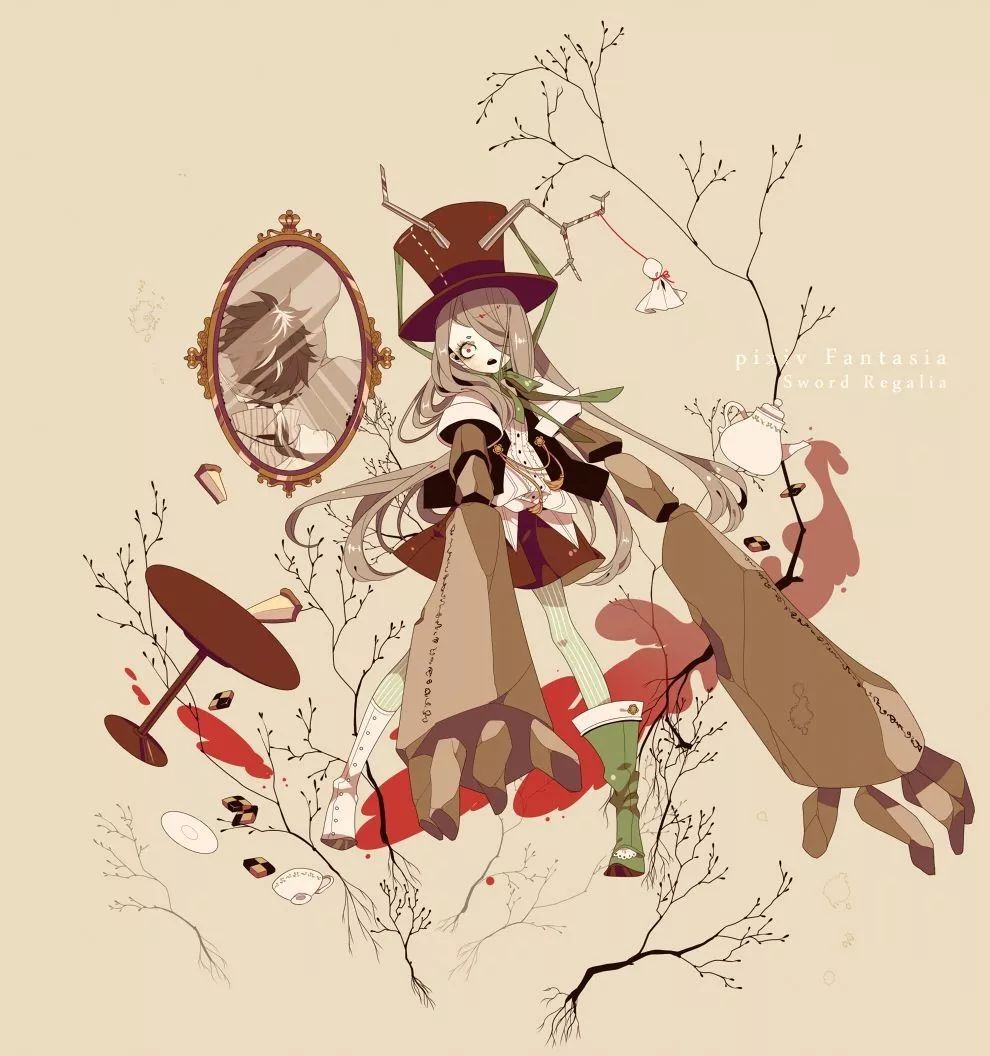 哥特风少女作品集黑暗系作品中带来的颓废感