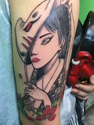 面具艺妓