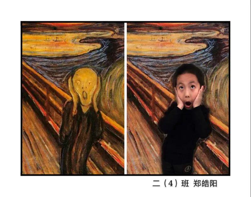 世界名画油画人物模仿图片